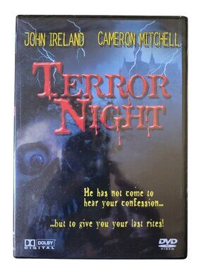 *NEW* Terror Night (DVD, 2005) Rare OOP Horror John Ireland Cameron Mitchell
